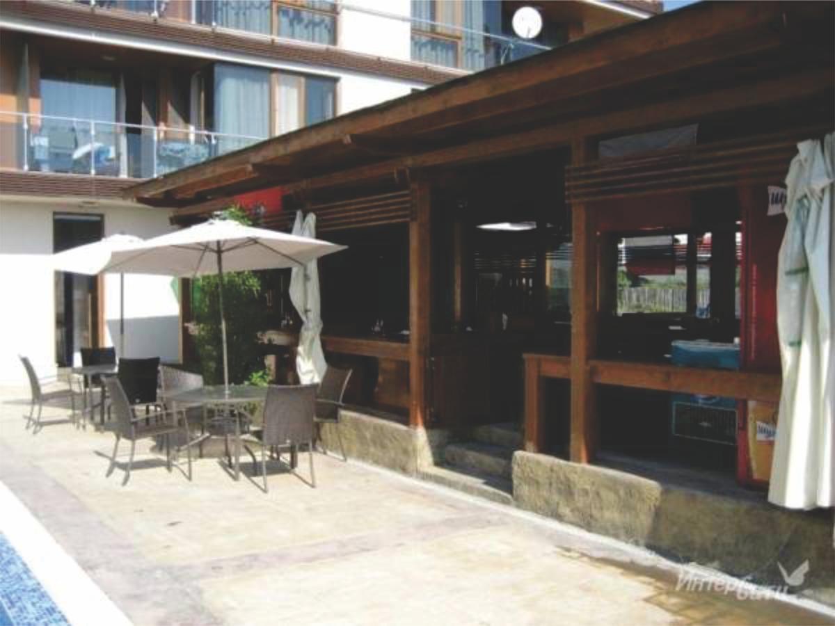 Pomorie Bay Aparthotel Bagian luar foto